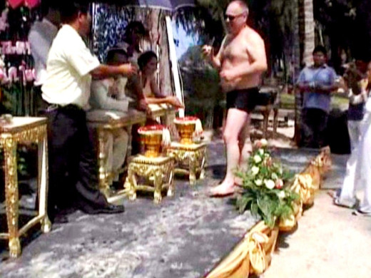 свадьба на берегу океана,свадьба на пляже,традиционная тайская свадьба, правила в Тайланде